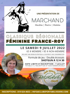 Classique régionale féminine France-Roy présentée par Meubles Marchand